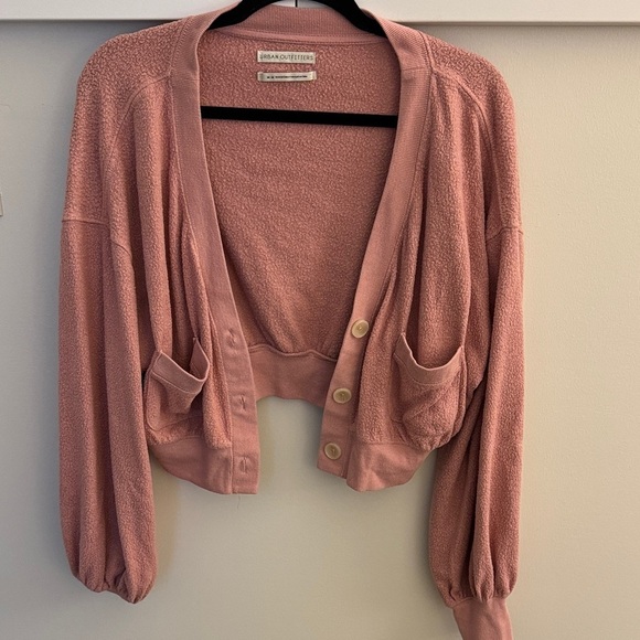 Urban Outfitters Sweaters - Urban Outfitters Pink Cardigan Sweater